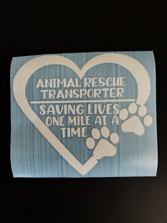 Animal Rescue Decals